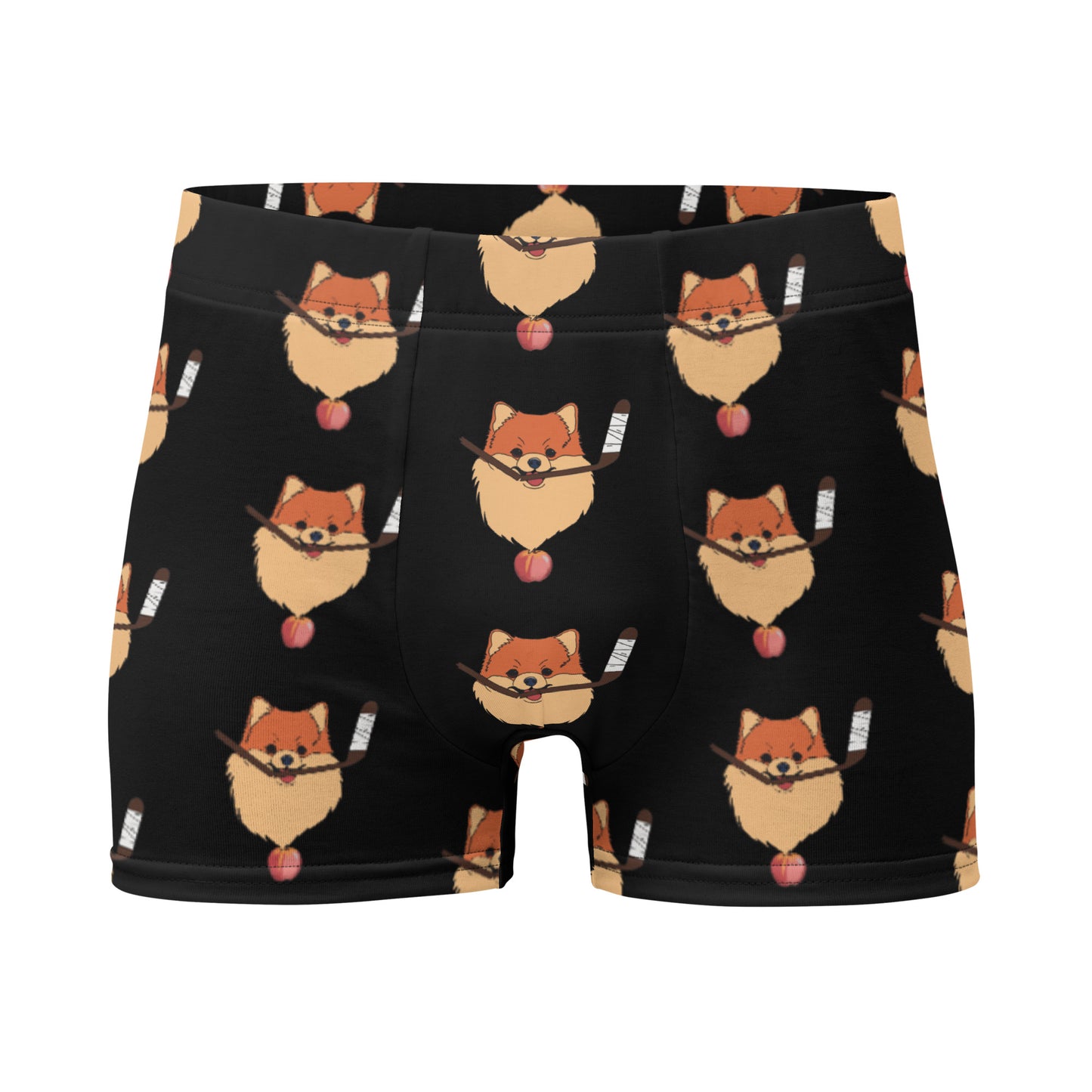 Pink Lady Apple Pomeranians Boxer Briefs