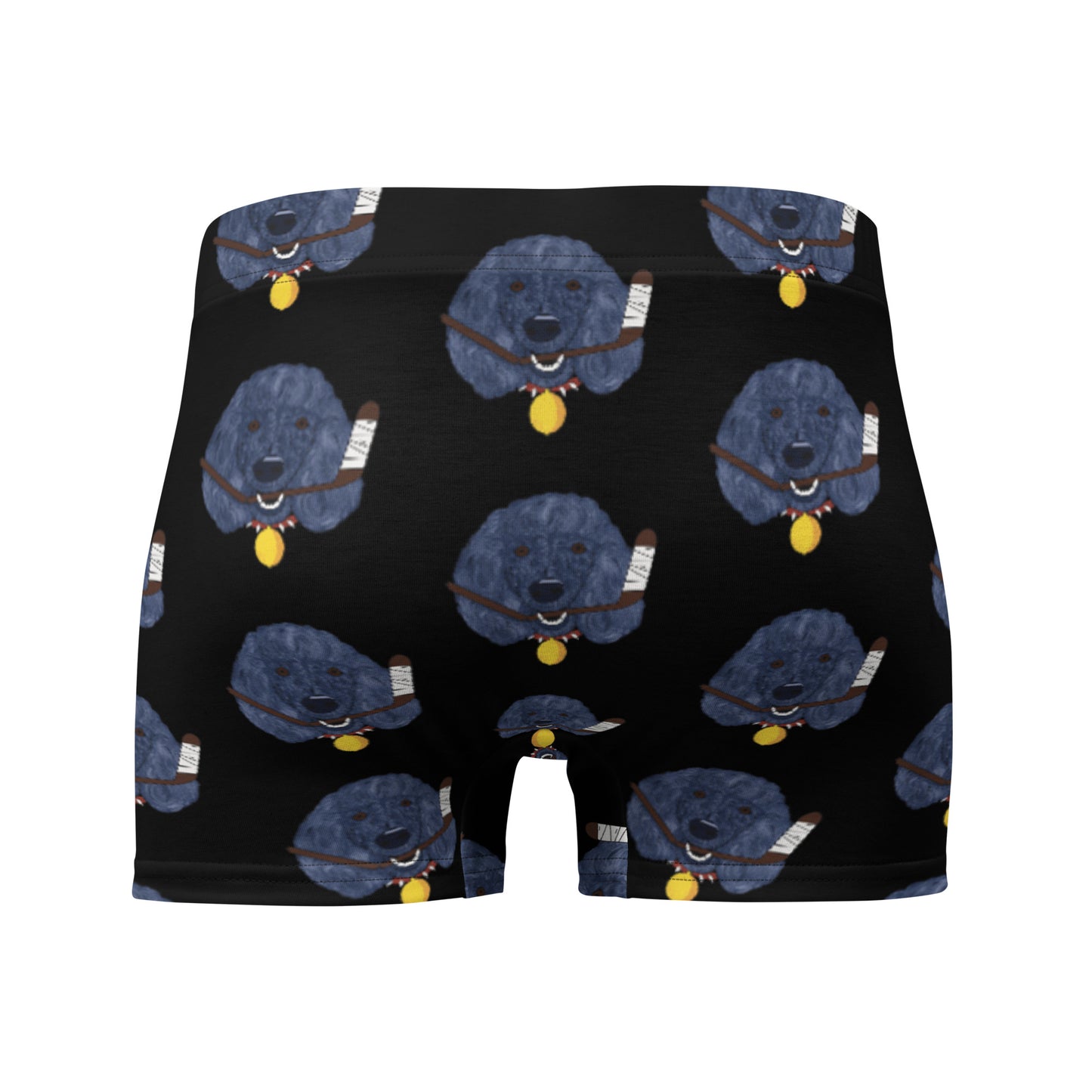 Lemon Citrus Standard Poodles Boxer Briefs