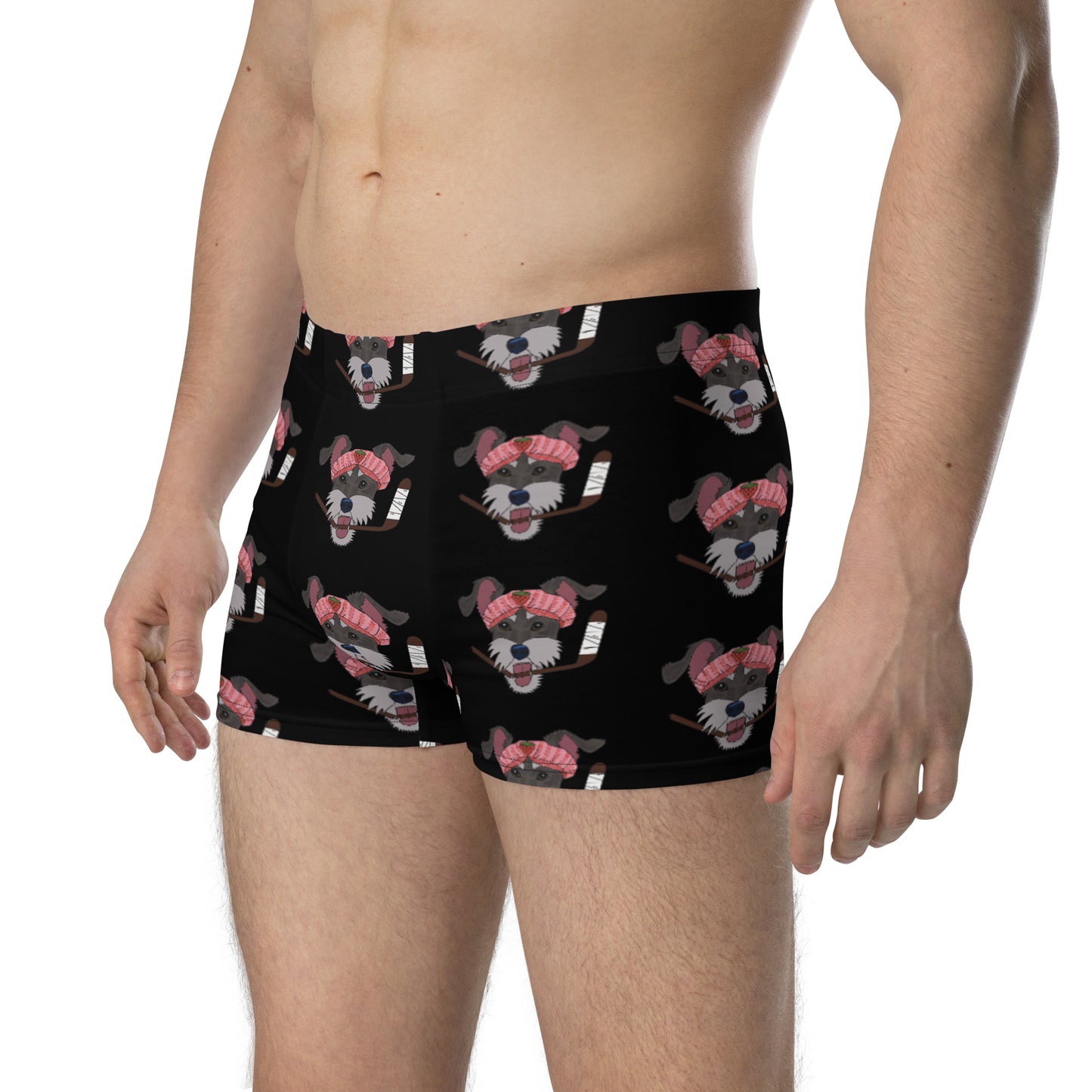 Strawberry Shortcake Miniature Schnauzers Boxer Briefs