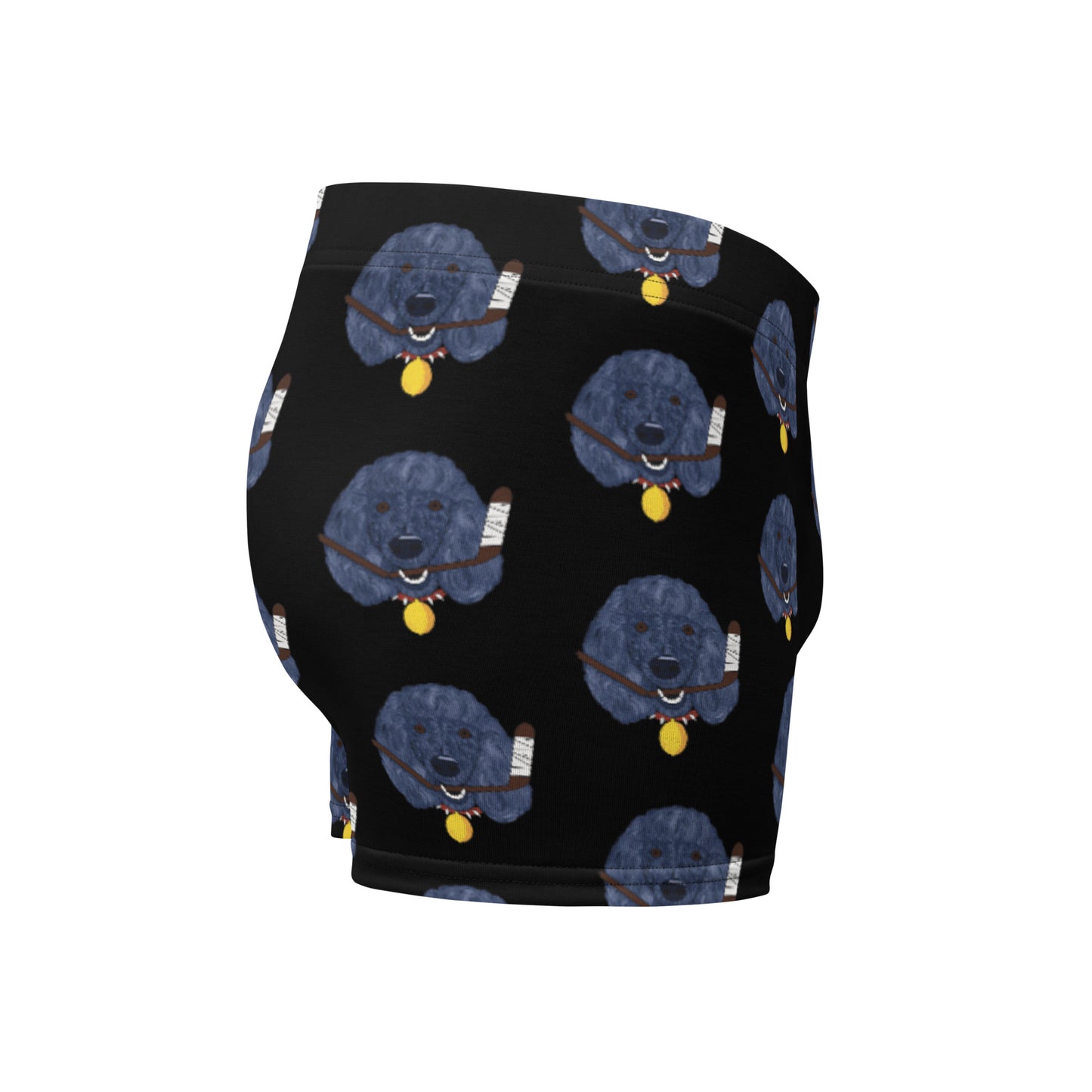 Lemon Citrus Standard Poodles Boxer Briefs