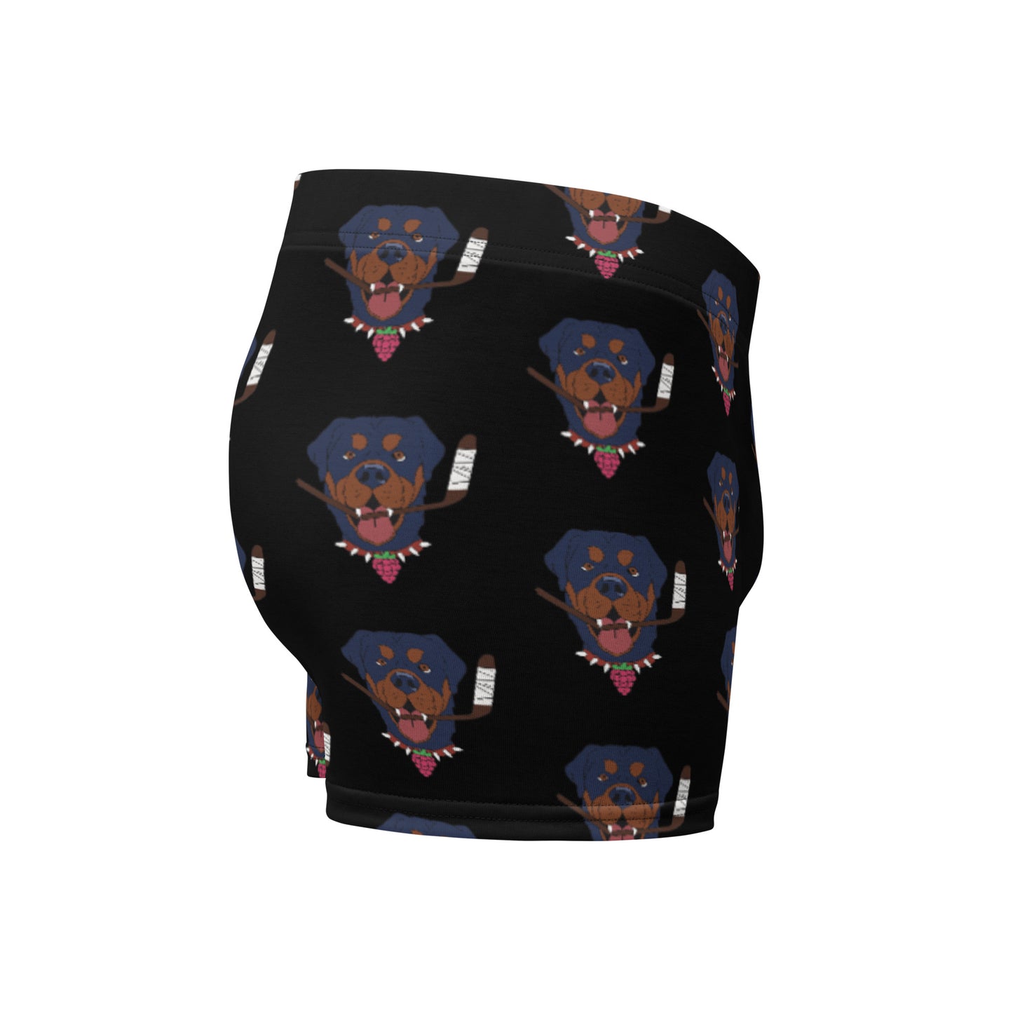 Raspberry Rottweilers Boxer Briefs