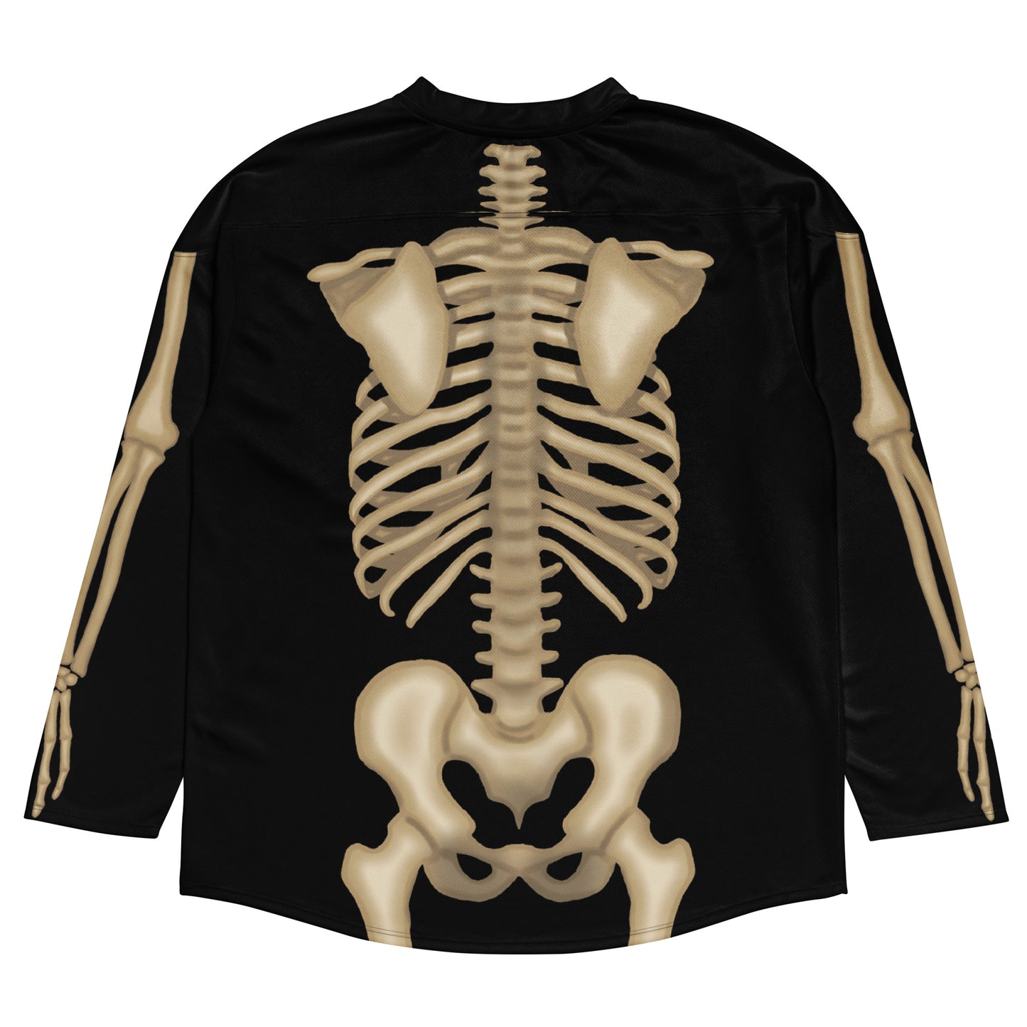 Skeleton Halloween Hockey Jersey