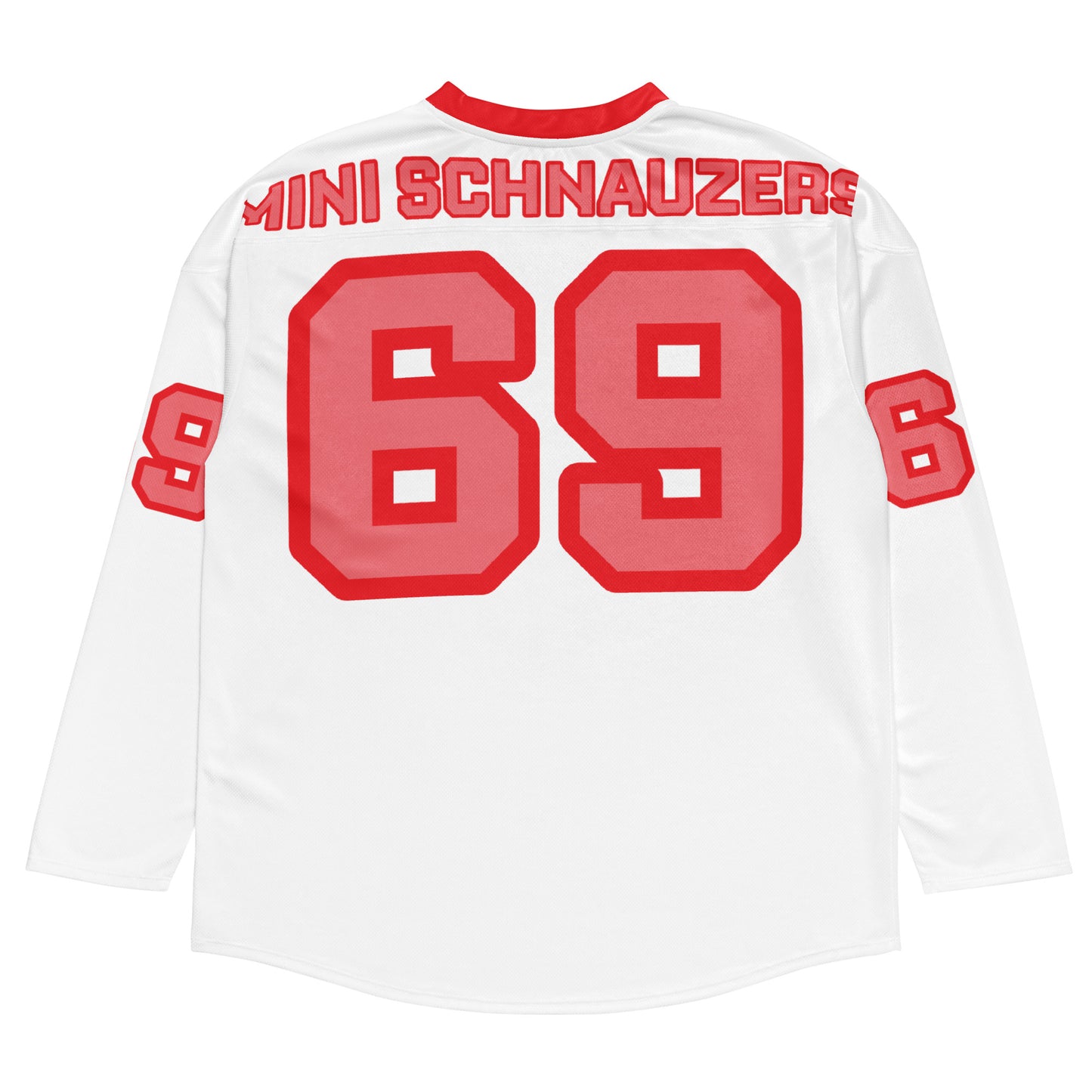 Strawberry Shortcake Miniature Schnauzers Personalised Hockey Jersey