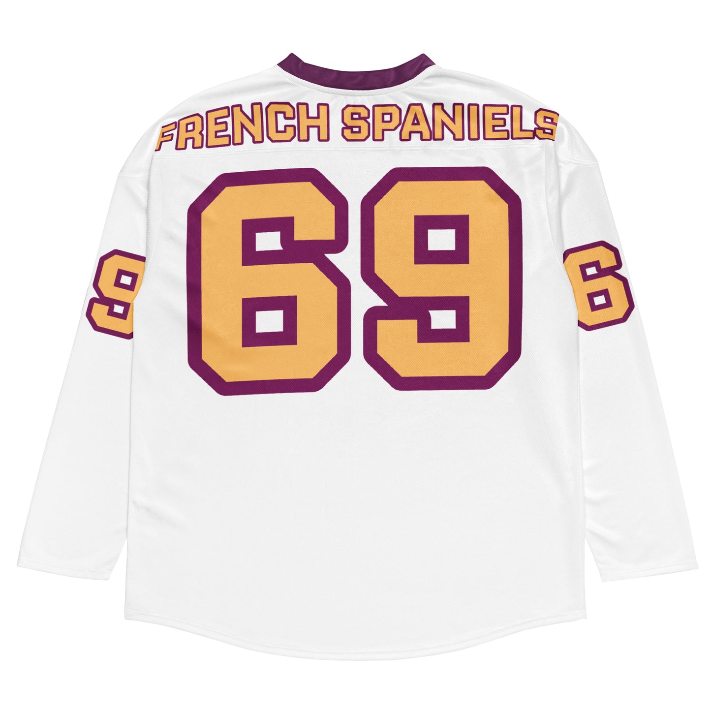 Fruit Salad French Spaniels Personalised Hockey Jersey