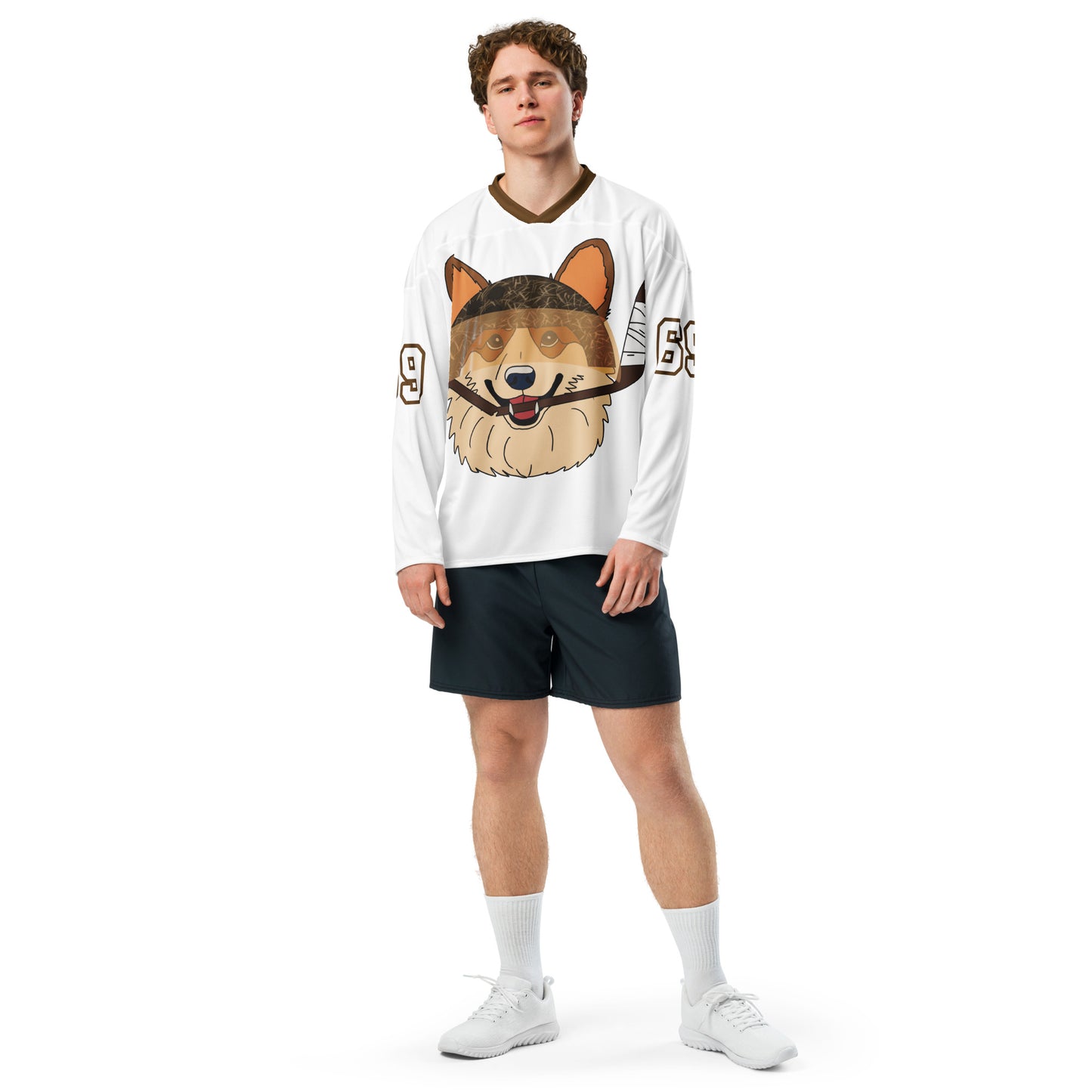 Coconut Corgis Personalised Hockey Jersey