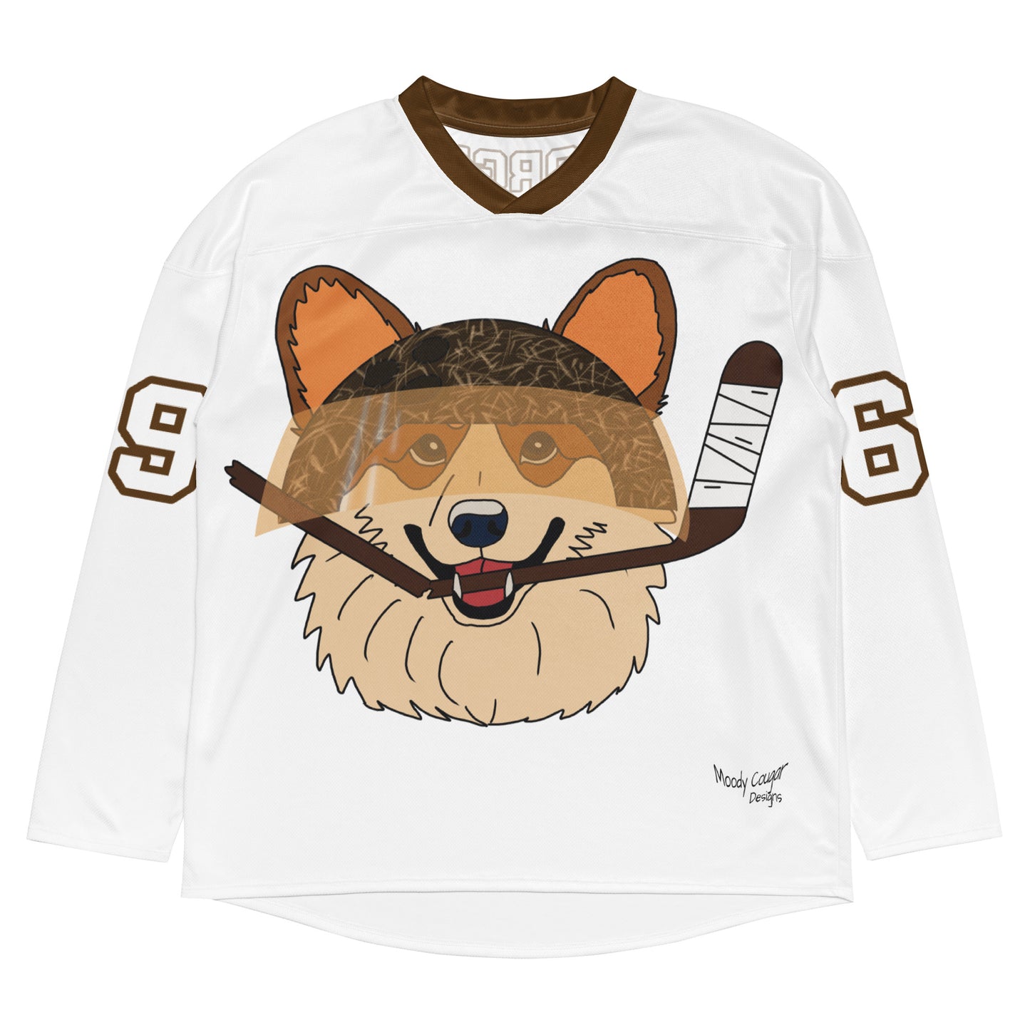 Coconut Corgis Personalised Hockey Jersey