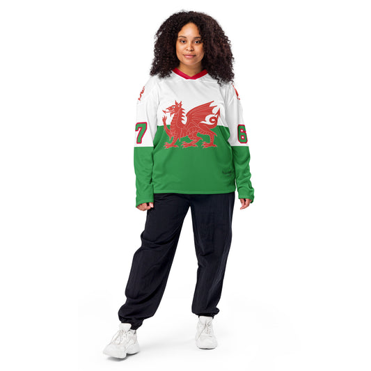 Wales Personalised Hockey Jersey