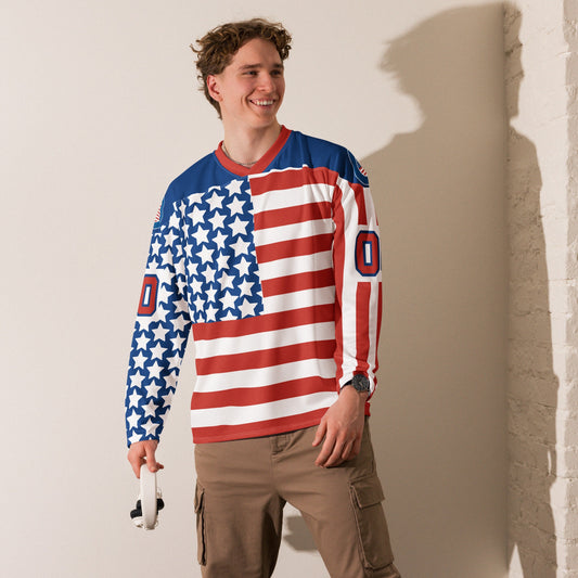 United States of America USA Personalised Hockey Jersey