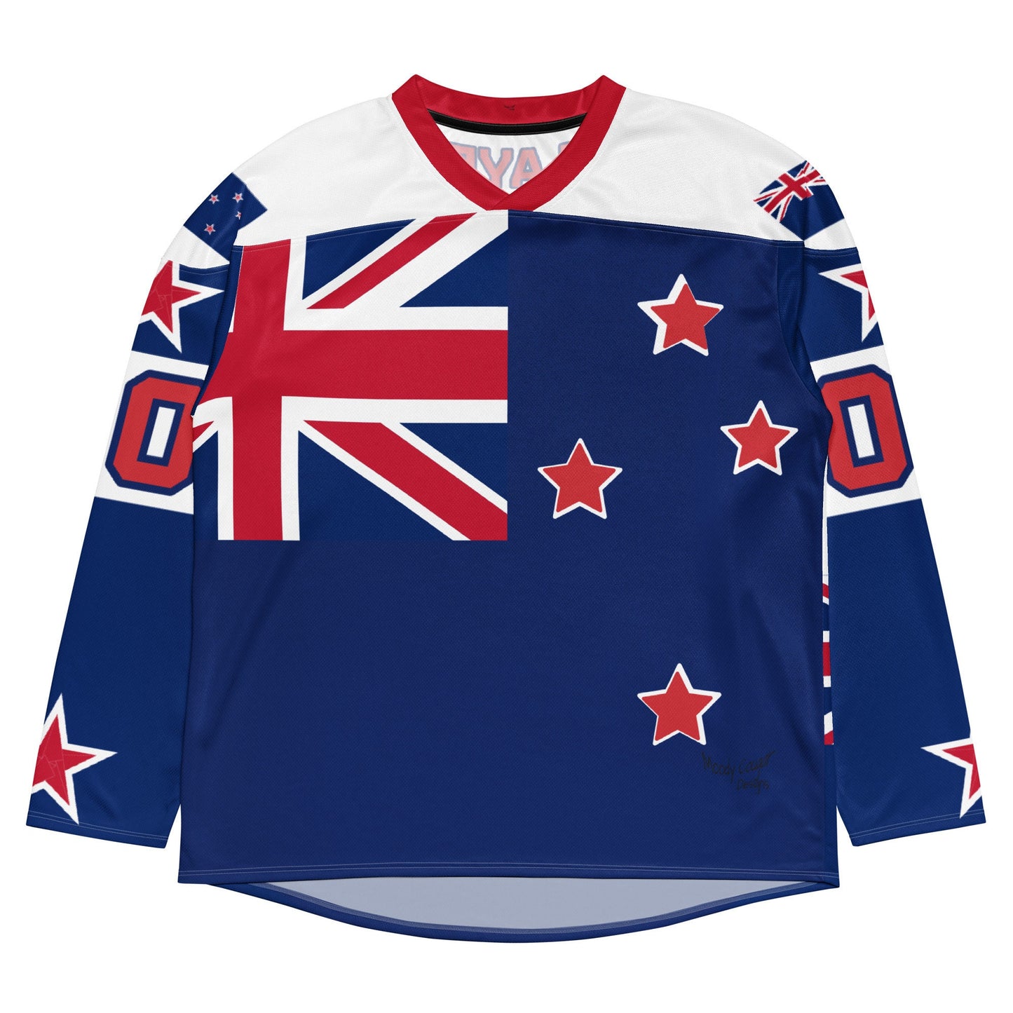 New Zealand Personalised Hockey Jersey