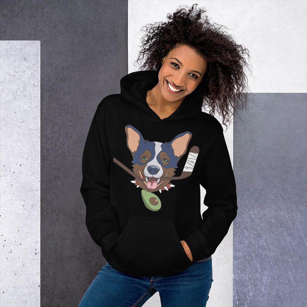 Avocado Australian Stumpy Tailed Cattle Dogs Hockey Hoodie