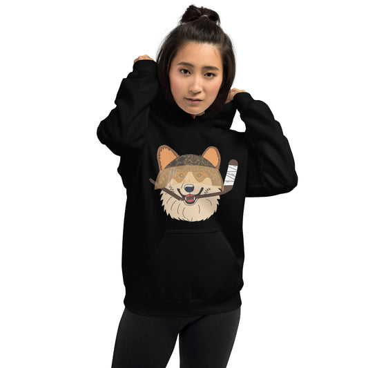 Coconut Corgies Hockey Hoodie