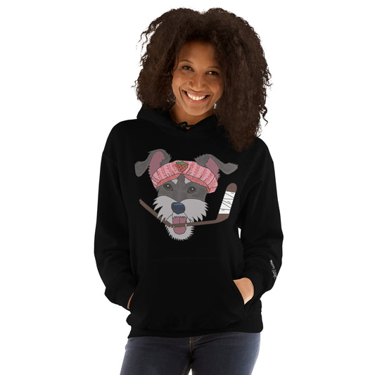 Strawberry Shortcake Miniature Schnauzers Hockey Hoodie