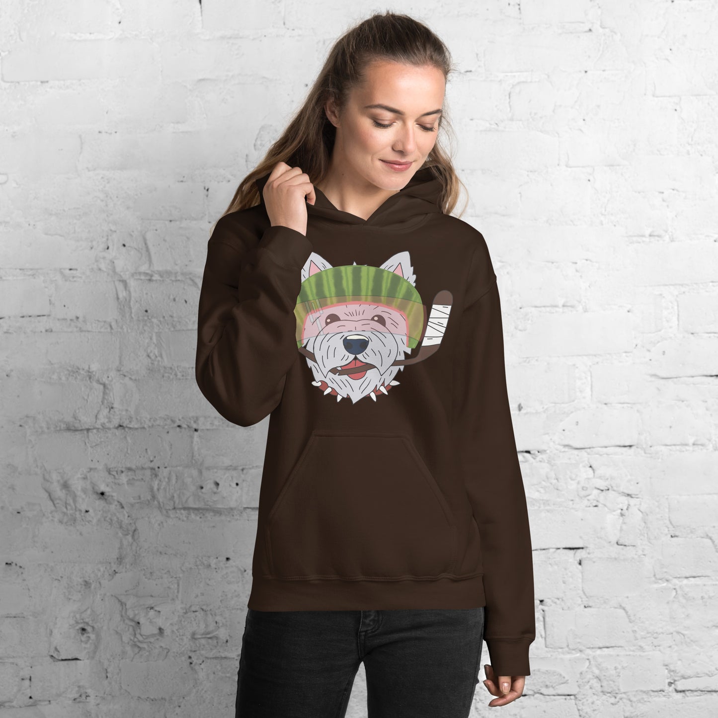 Watermelon Westipoos Hockey Hoodie