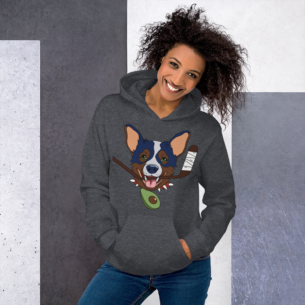 Avocado Australian Stumpy Tailed Cattle Dogs Hockey Hoodie