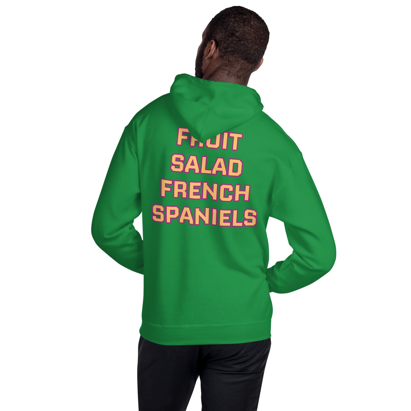 Fruit Salad French Spaniels Hockey Hoodie