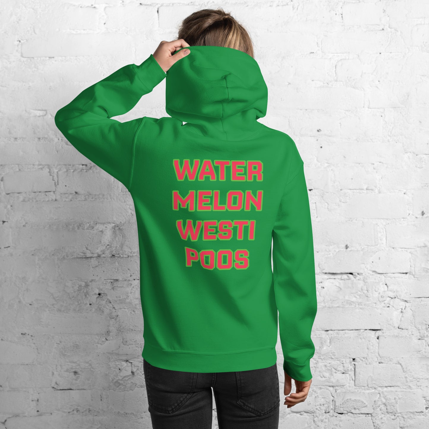 Watermelon Westipoos Hockey Hoodie