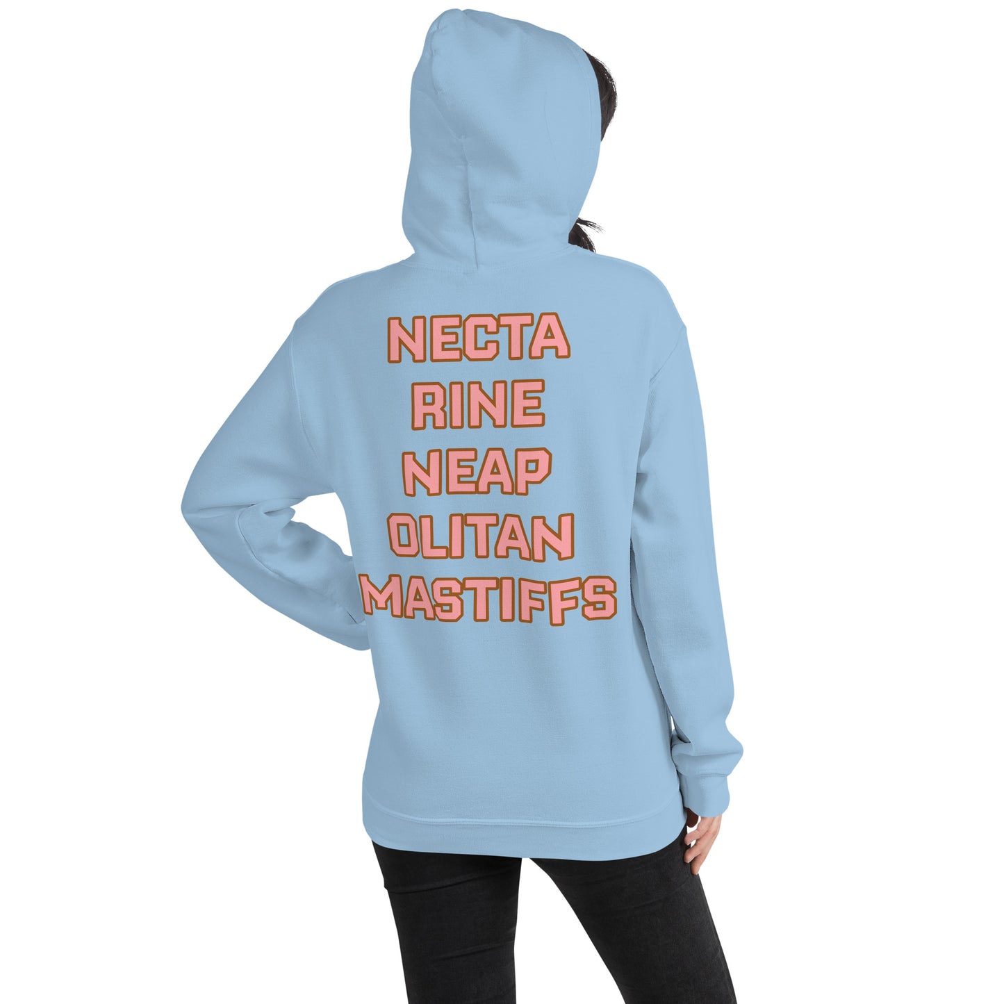 Nectarine Neapolitan Mastiffs Hockey Hoodie