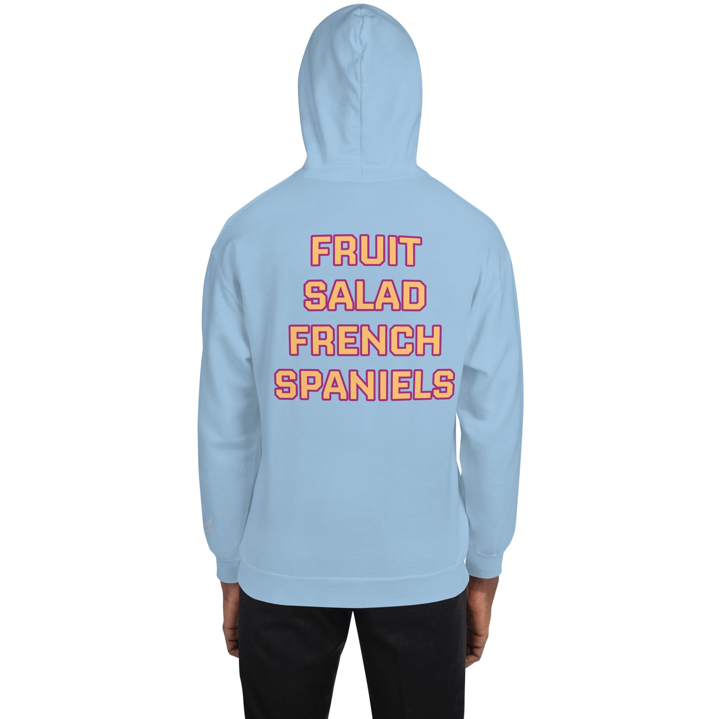 Fruit Salad French Spaniels Hockey Hoodie