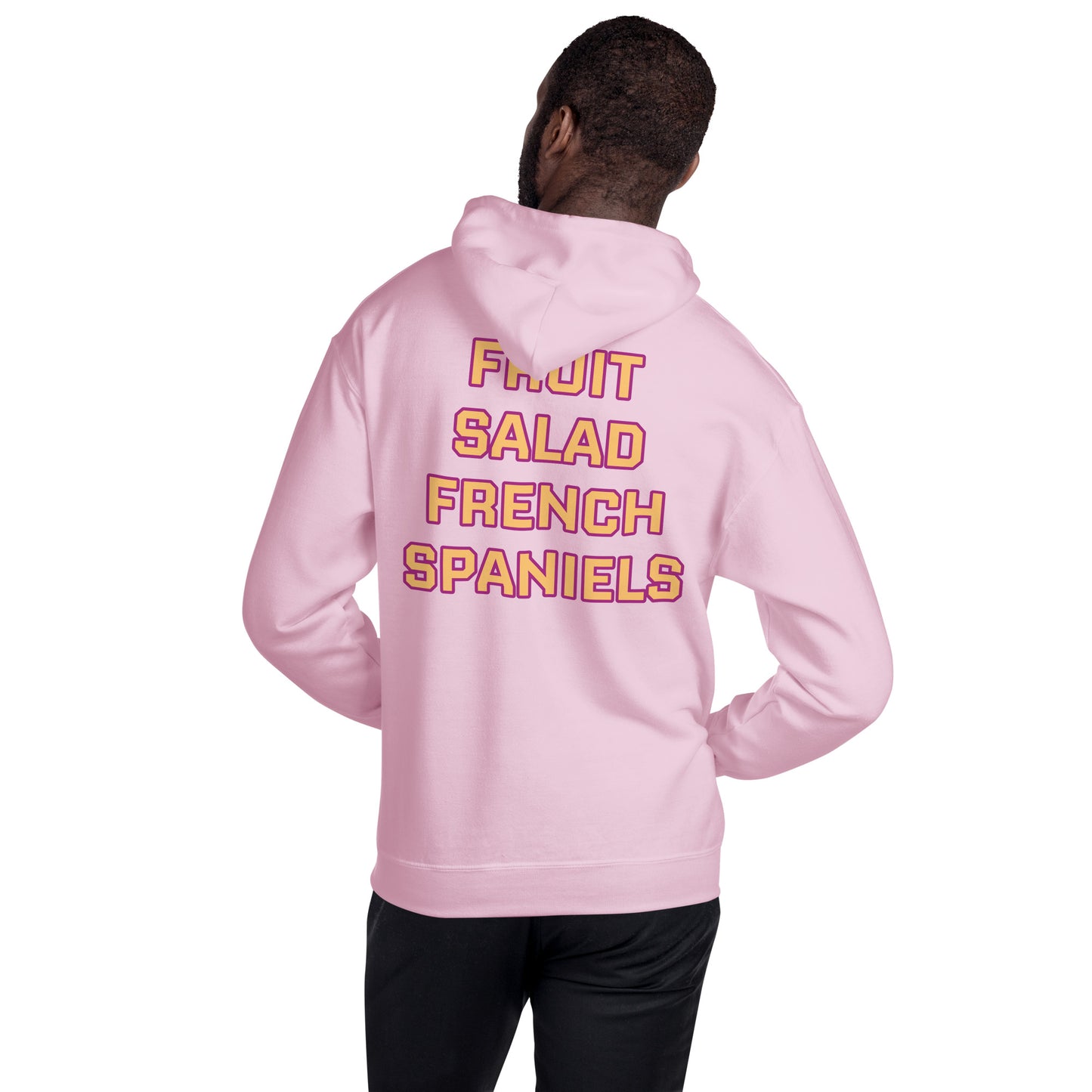 Fruit Salad French Spaniels Hockey Hoodie