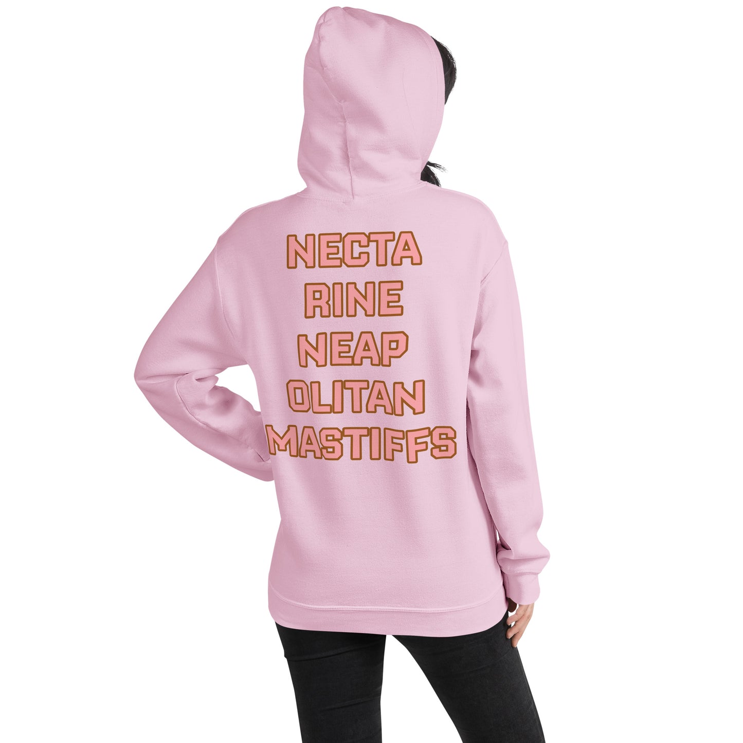 Nectarine Neapolitan Mastiffs Hockey Hoodie