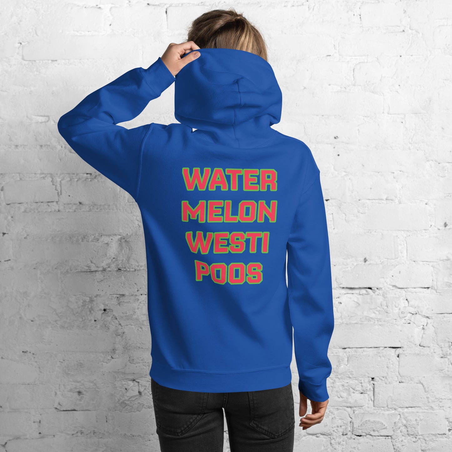 Watermelon Westipoos Hockey Hoodie