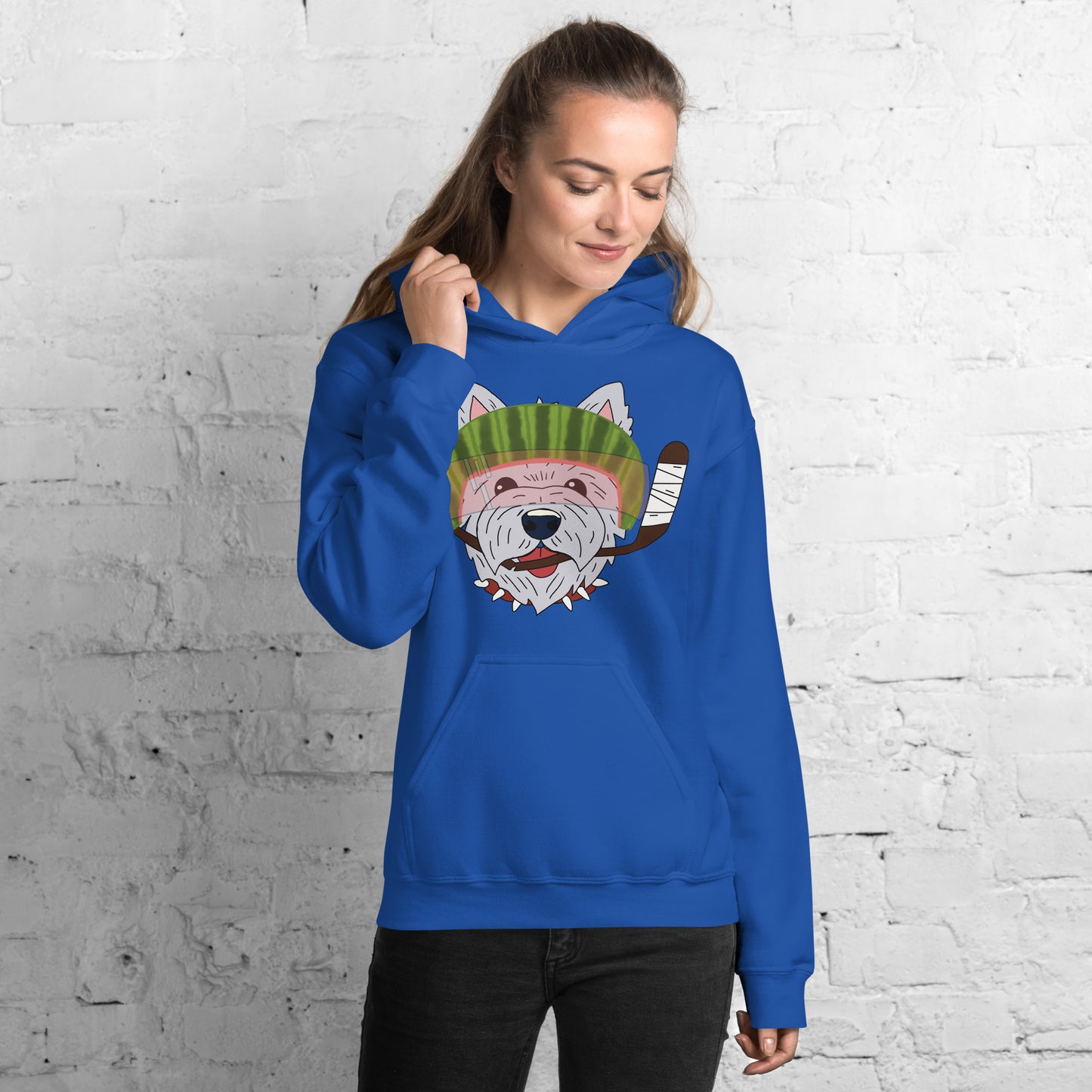 Watermelon Westipoos Hockey Hoodie