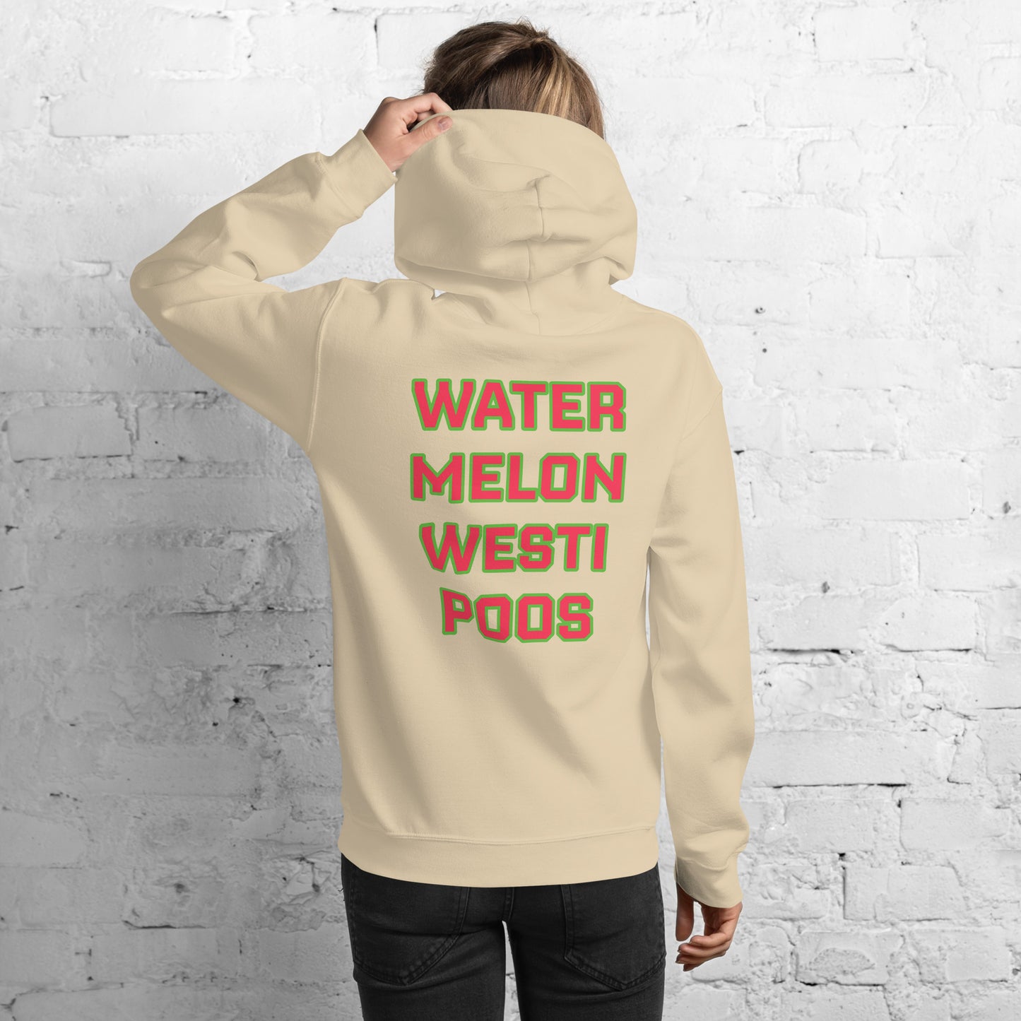 Watermelon Westipoos Hockey Hoodie