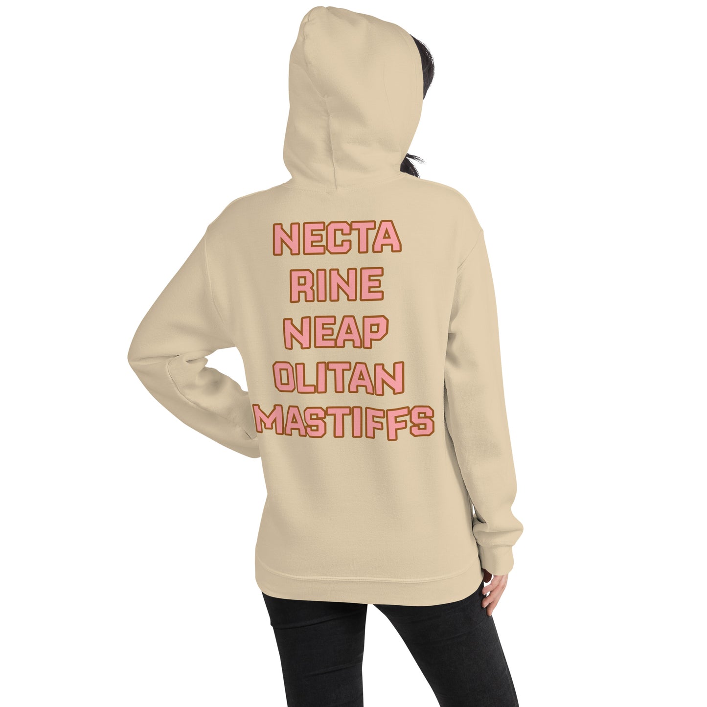 Nectarine Neapolitan Mastiffs Hockey Hoodie