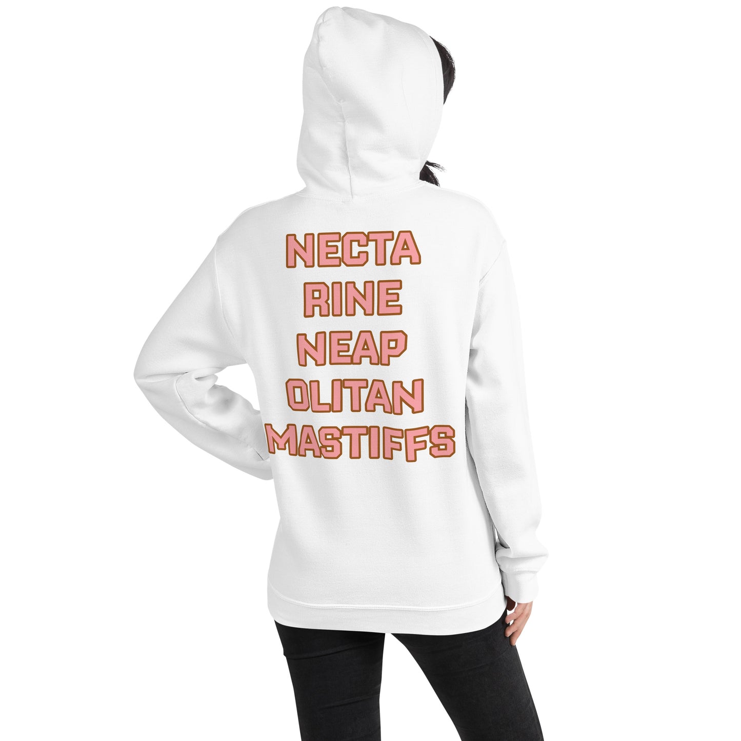 Nectarine Neapolitan Mastiffs Hockey Hoodie