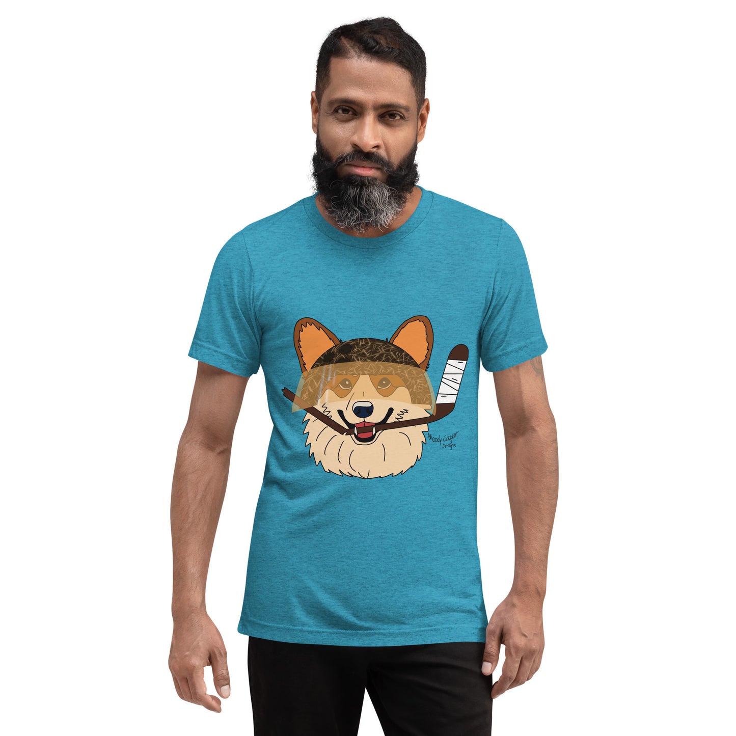 Coconut Corgis Hockey T-Shirt