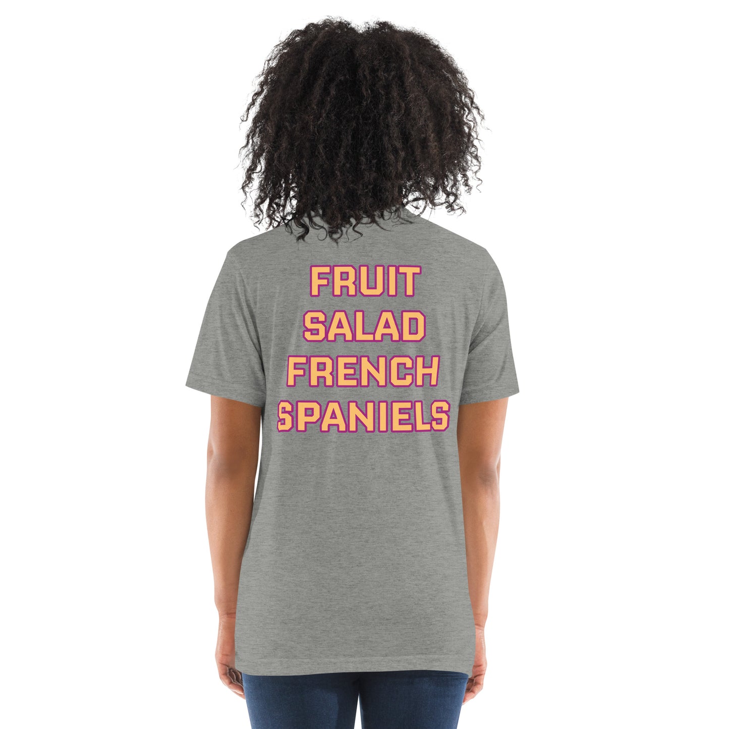 Fruit Salad French Spaniels Hockey T-shirt