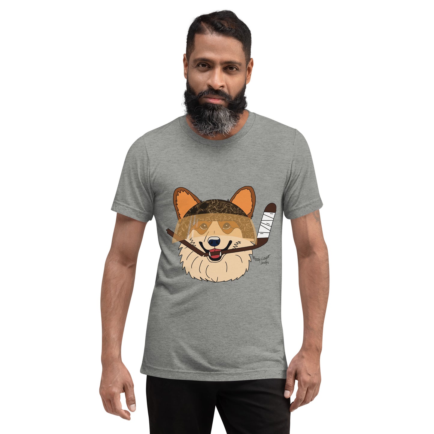 Coconut Corgis Hockey T-Shirt