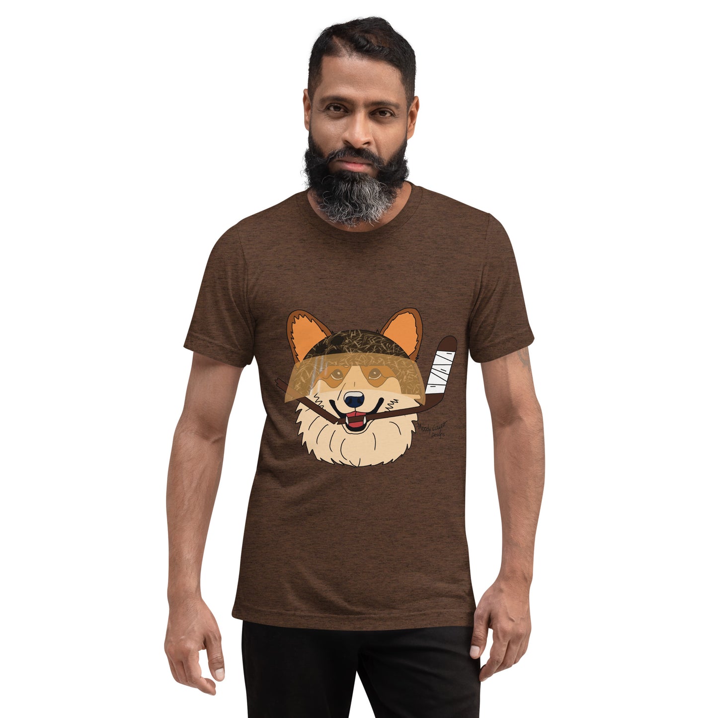 Coconut Corgis Hockey T-Shirt