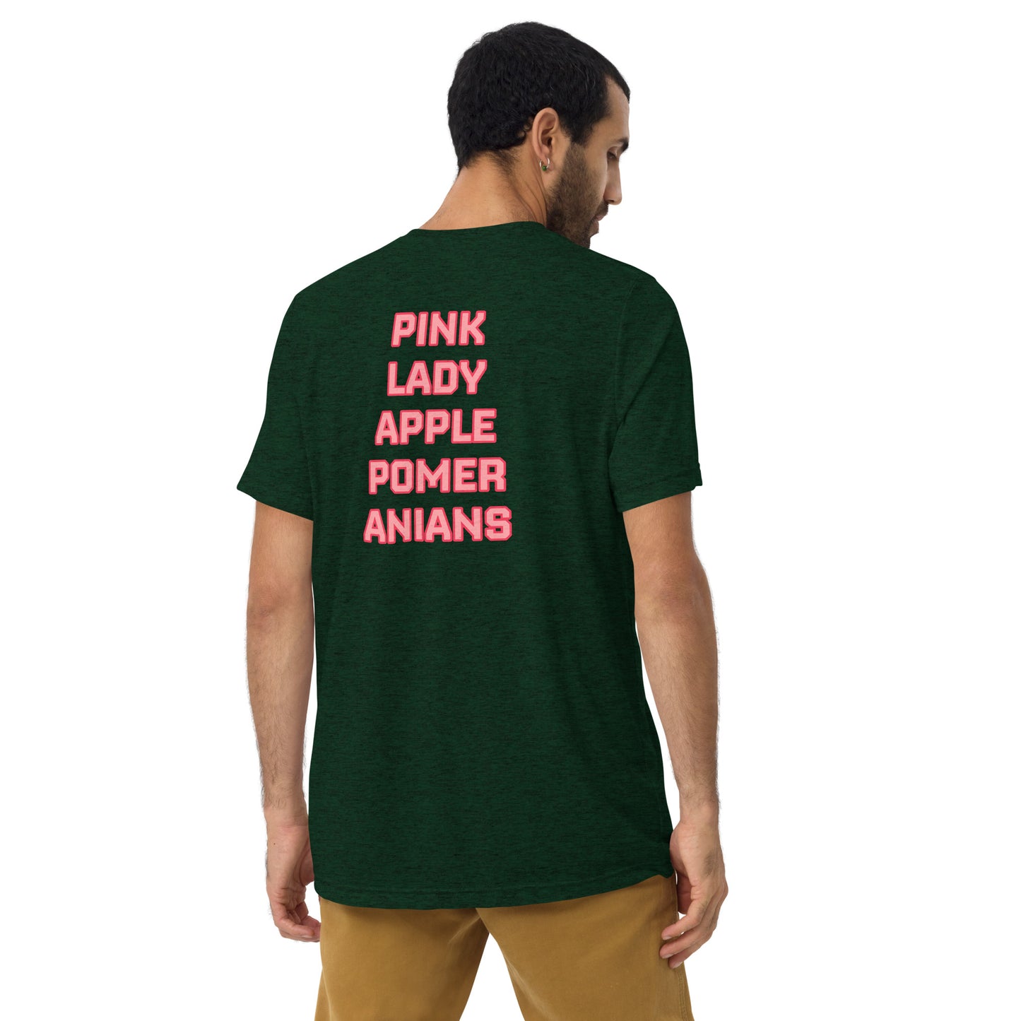 Pink Lady Apple Pomeranians Hockey T-shirt