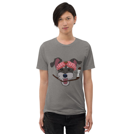 Strawberry Shortcake Miniature Schnauzers Hockey T-Shirt