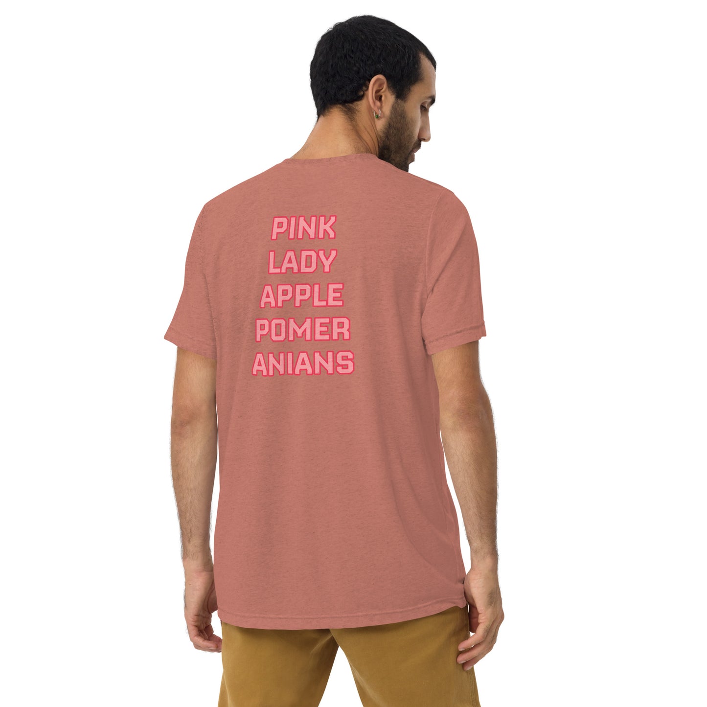 Pink Lady Apple Pomeranians Hockey T-shirt