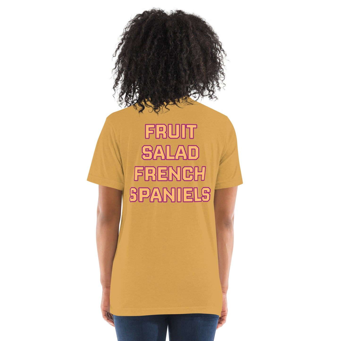 Fruit Salad French Spaniels Hockey T-shirt