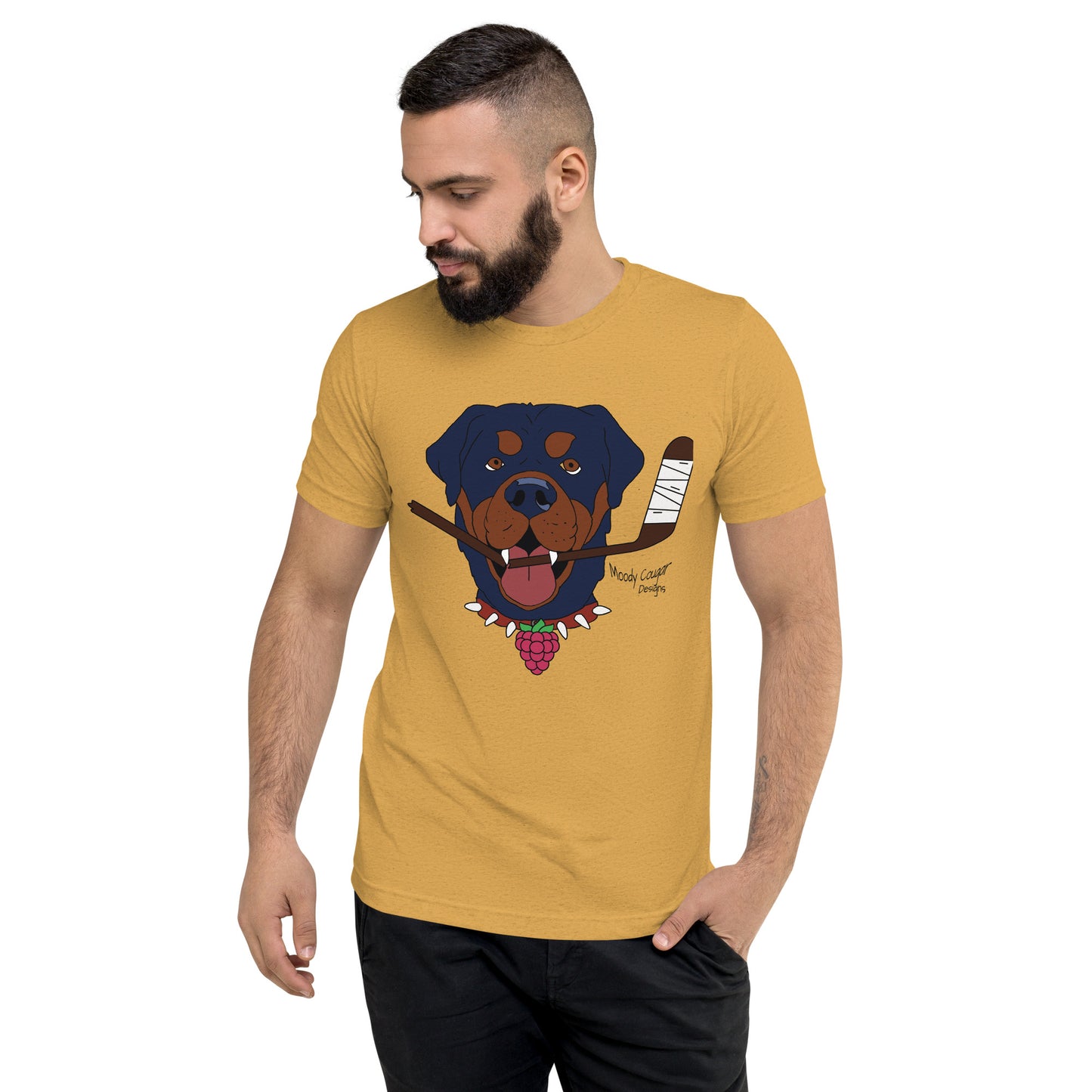 Raspberry Rottweilers Hockey T-Shirt