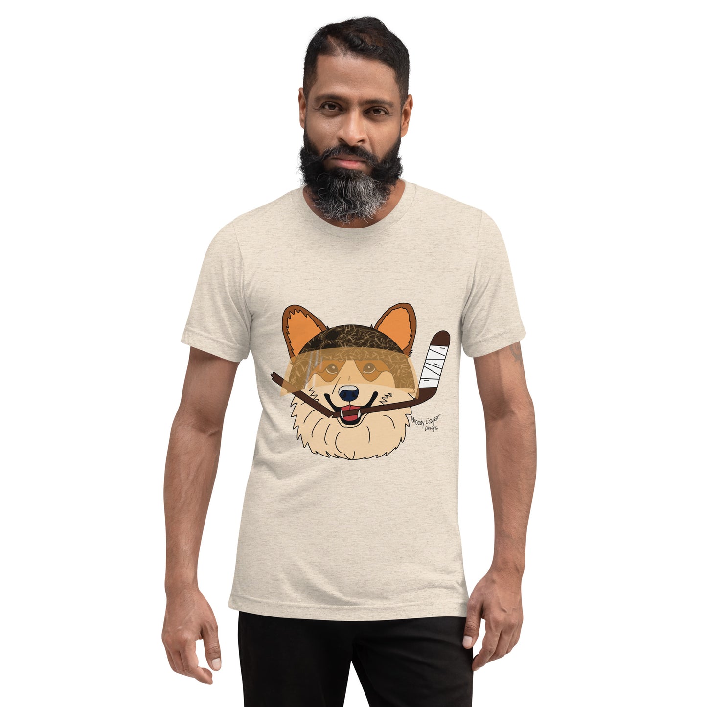 Coconut Corgis Hockey T-Shirt