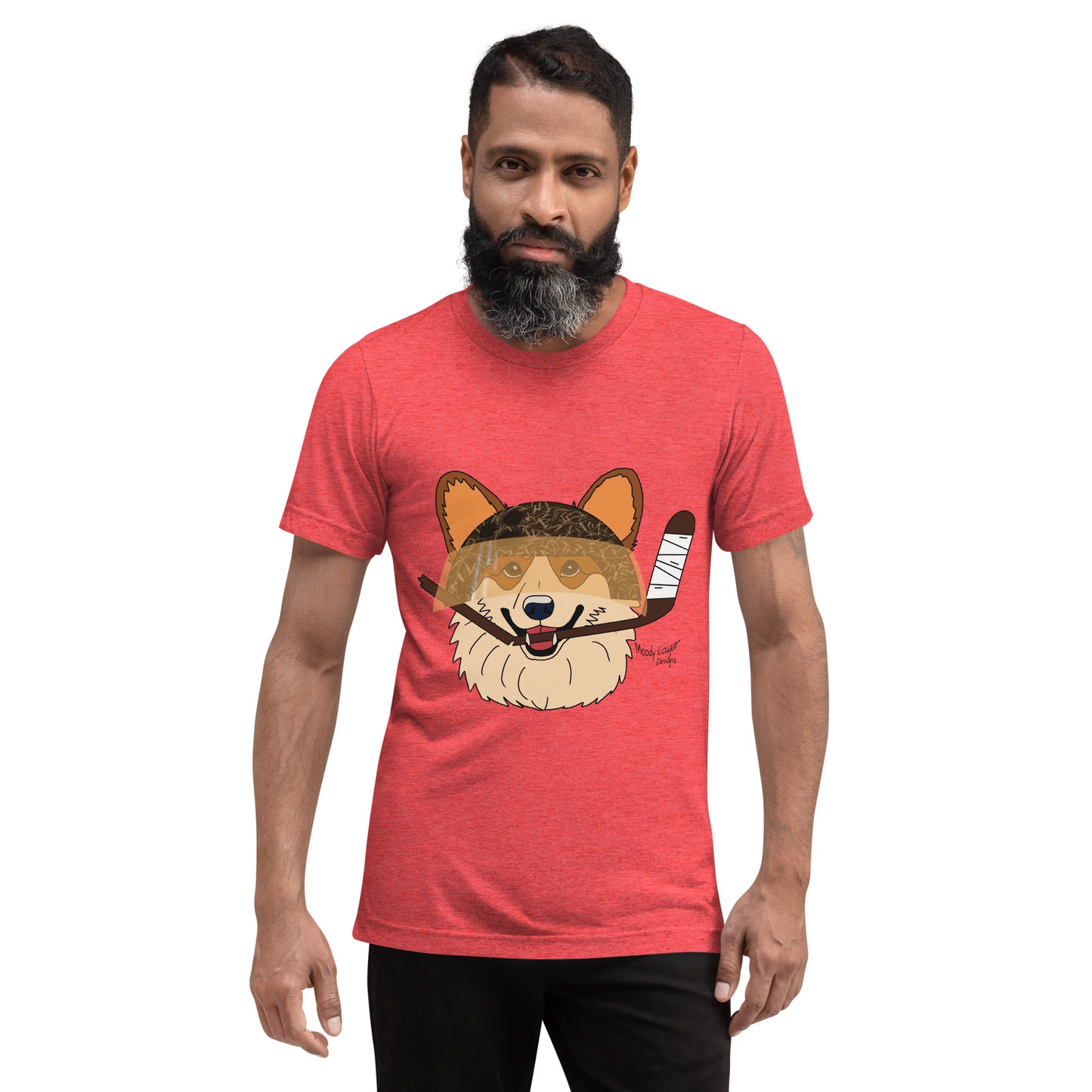 Coconut Corgis Hockey T-Shirt