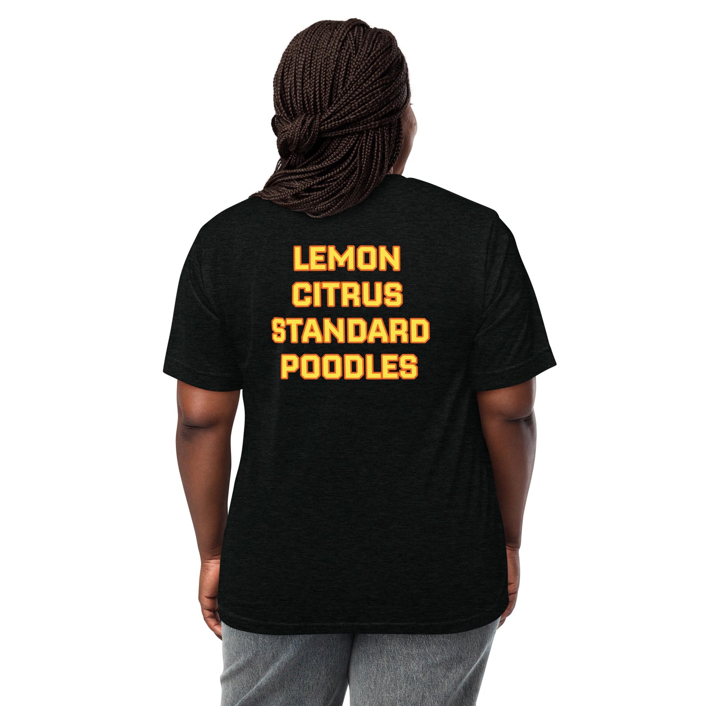 Lemon Citrus Standard Poodles Hockey T-shirt