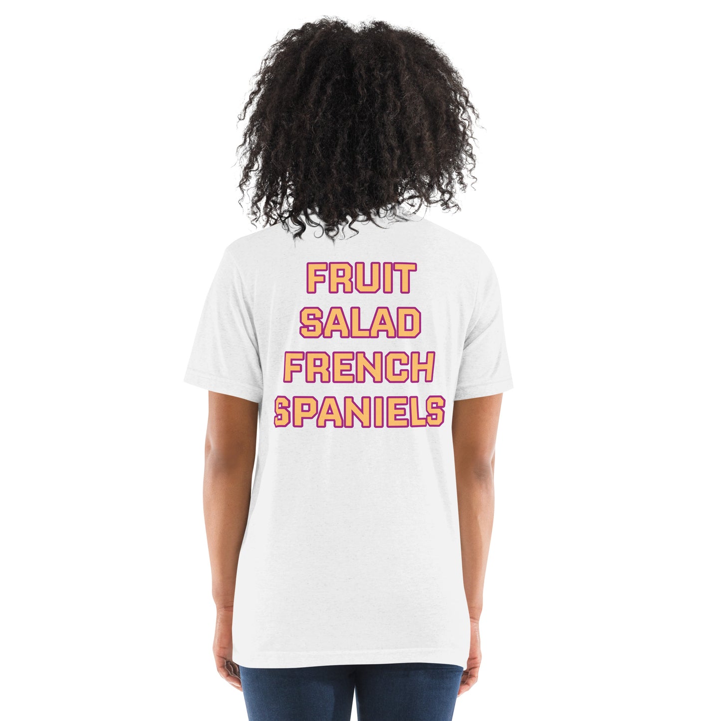 Fruit Salad French Spaniels Hockey T-shirt