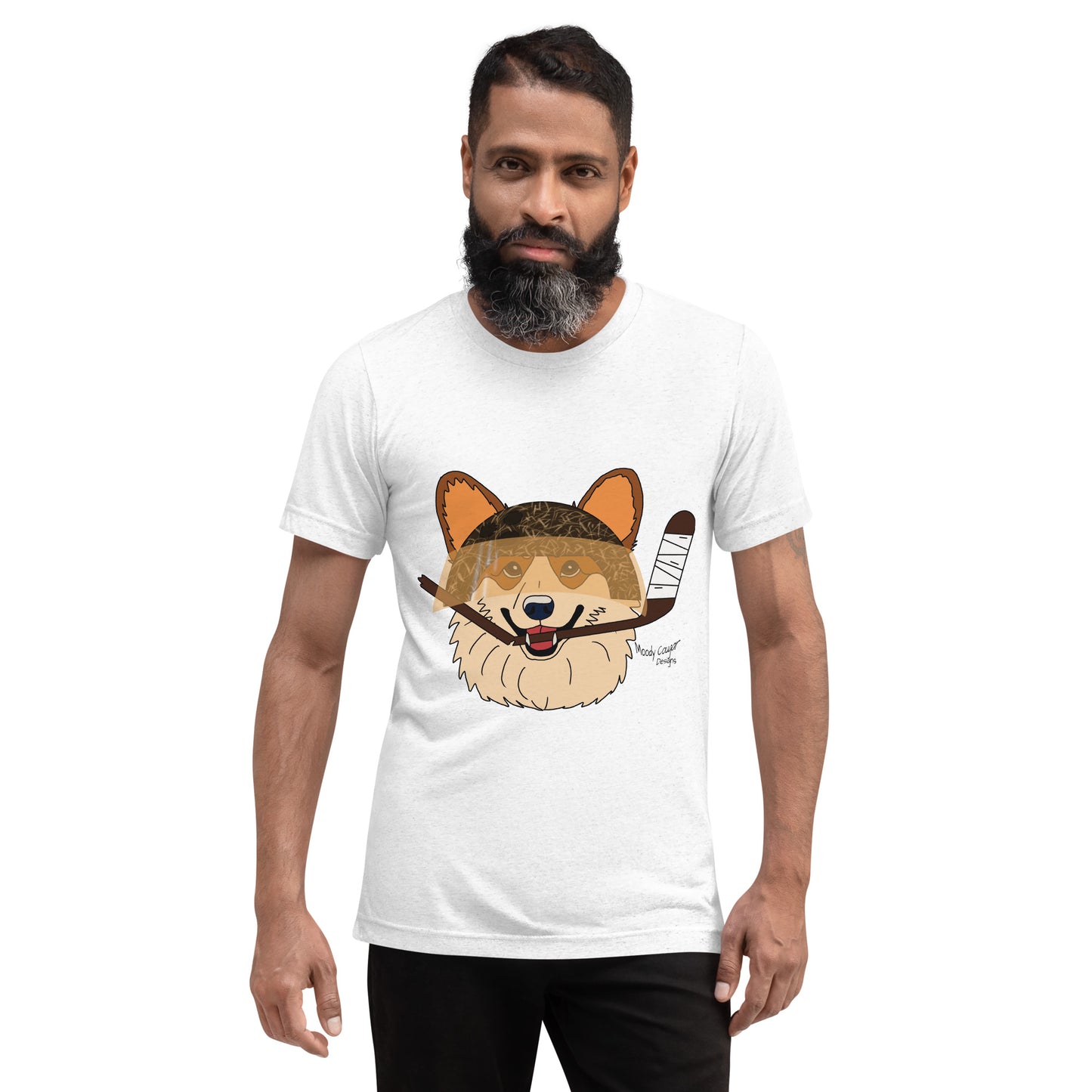 Coconut Corgis Hockey T-Shirt